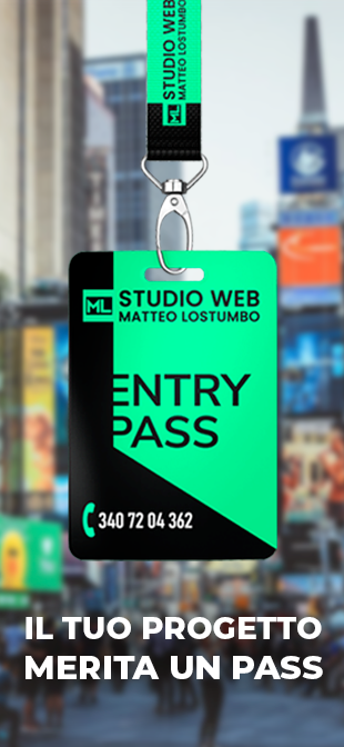 Agenzia pubblicitaria a Savona - Studio web in Liguria Matteo Lostumbo